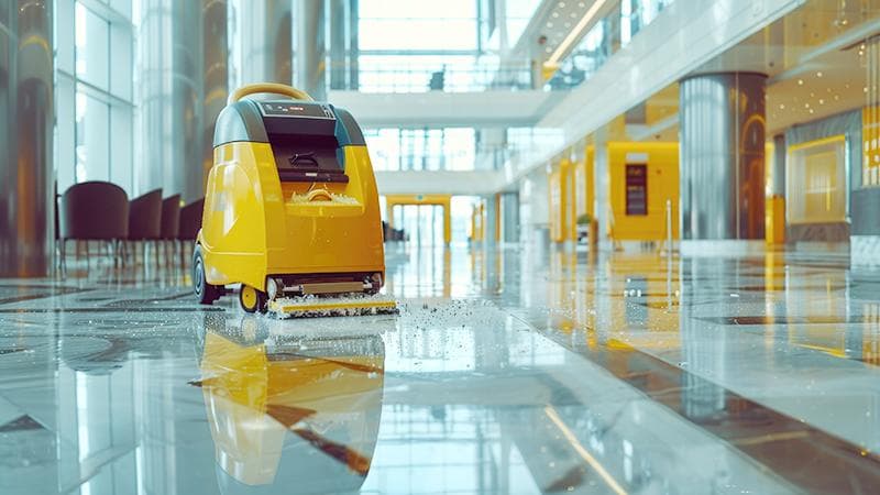 DE_01_Gebäudereinigung_Reinigungsroboter_ISS_AdobeStock_775949162